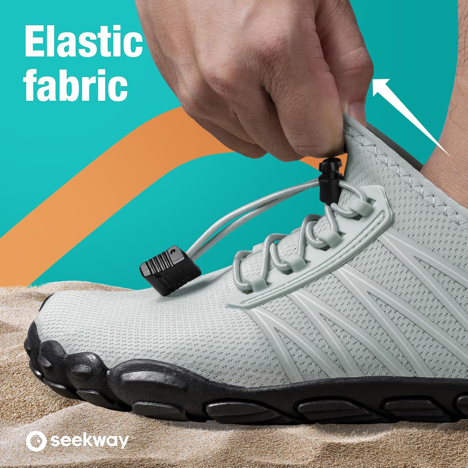 SEEKWAY Water Shoes Men Women Adult Quick-Dry Aqua Sock Barefoot for Beach Swim River Pool Lake Hiking Kayaking Surfing