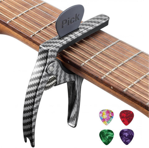Guitar Capo 3in1 Metal Capo for Acoustic&Electric Guitar Accessories