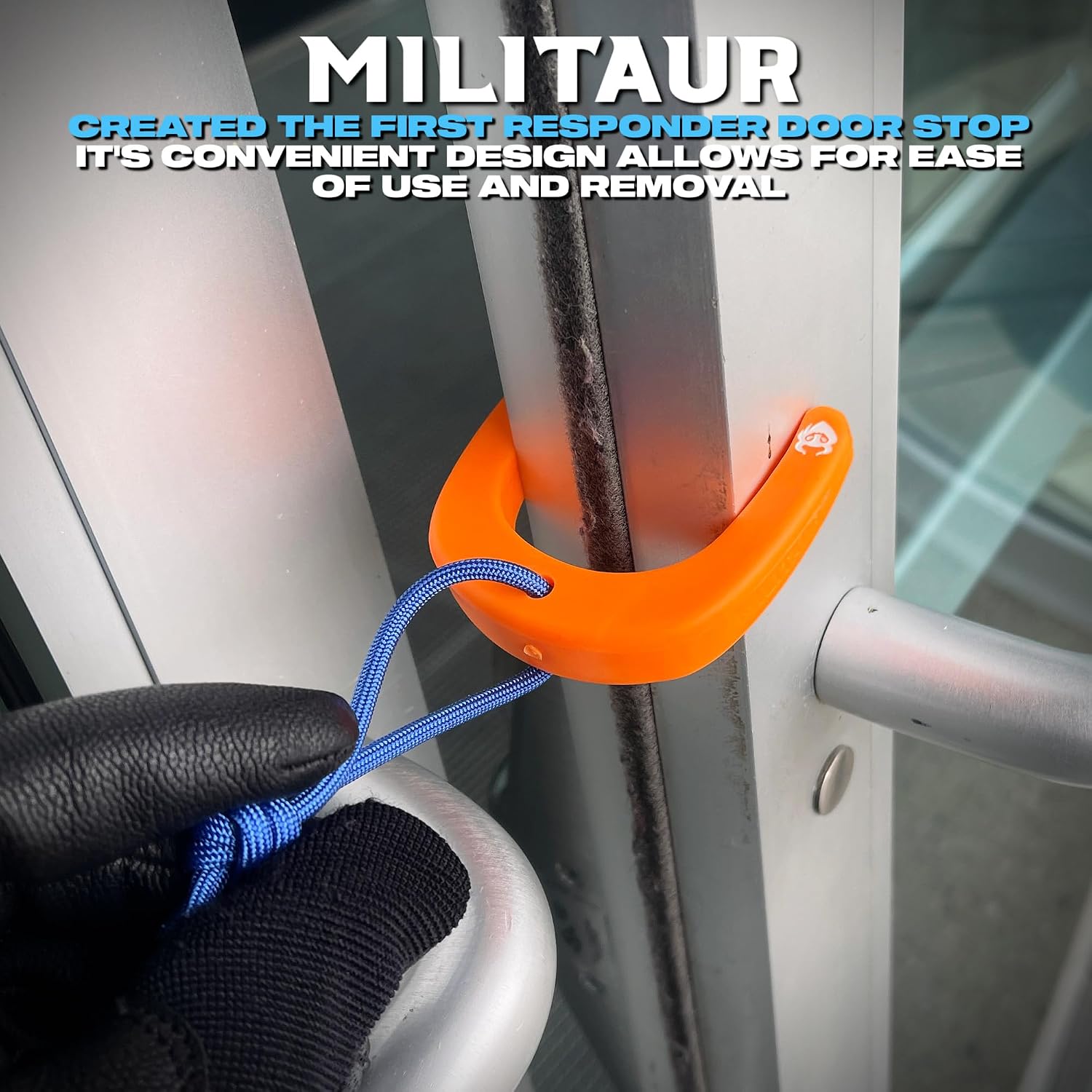 Militaur First Responder Door Stop/Jam Multi (3 Pack) – Compatible with Molle Systems, Tactical Tool for Police, EMS, EMT, Firefighters, Security