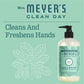 MRS. MEYER'S CLEAN DAY Hand Soap, Made with Essential Oils, Biodegradable Formula, Limited Edition Mint, 12.5 fl. oz - Pack of 3