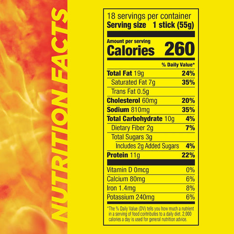 Slim Jim Monster Smoked Jerky Sticks Sonic Chili Cheese Flavor 1.94oz 18ct