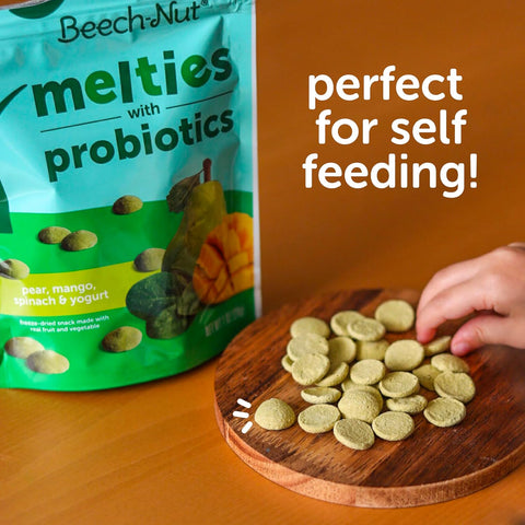 Beech-Nut Probiotic Melties, Apple Carrot Mango Yogurt Melts, 7 Bags