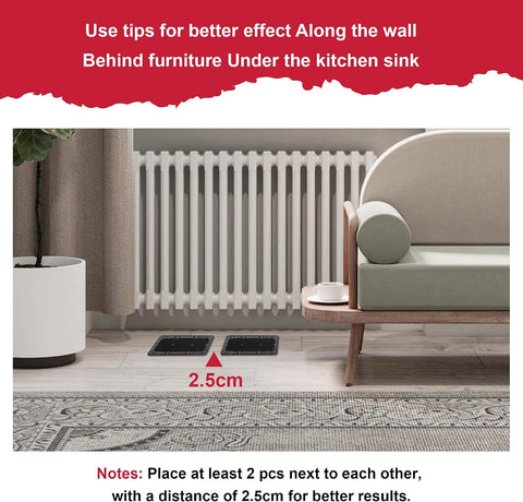 Glue Mouse Traps Indoor for Home -12 Pack Sticky MouseTraps Indoor for Safe Home Pest Control. Pre-Scented, Non-Toxic Glue Boards for Mice, Mouse & & Insects. Easy to Use