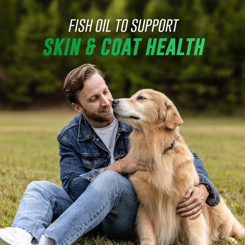Nutramax Welactin Omega-3 Fish Oil Dog Supplement, Skin & Coat, Liquid 16oz