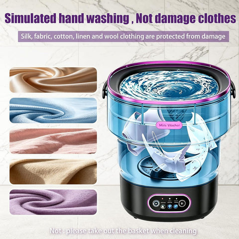 20L Mini Portable Washing Machine,Portable Washer Mini Lavadora Portatil