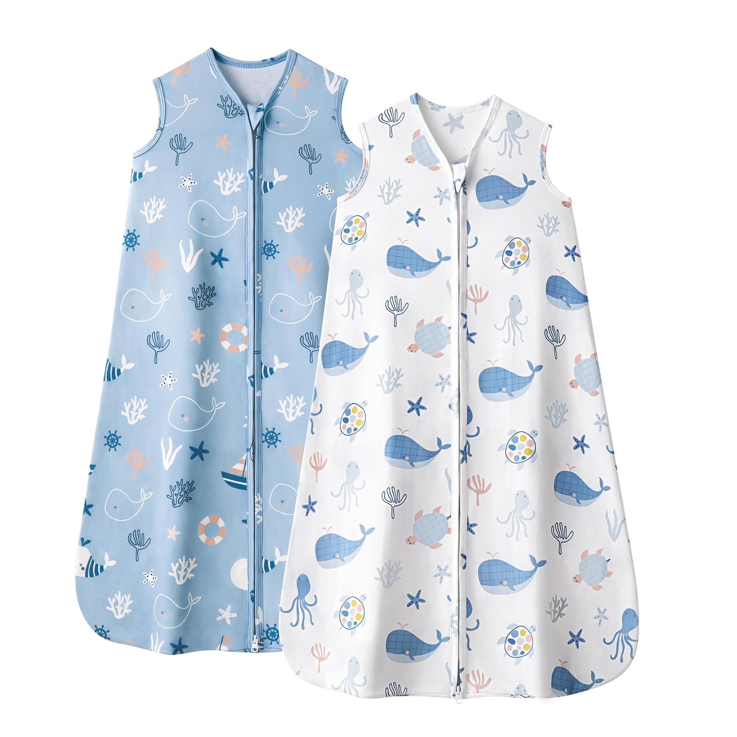 Baby Sleep Sack 0-6 Months 0.5 TOG, 2pk Baby Wearable Blankets