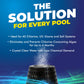 Pool RX 101066 6 Month Algaecide Treats 20k-30k gallons, Black