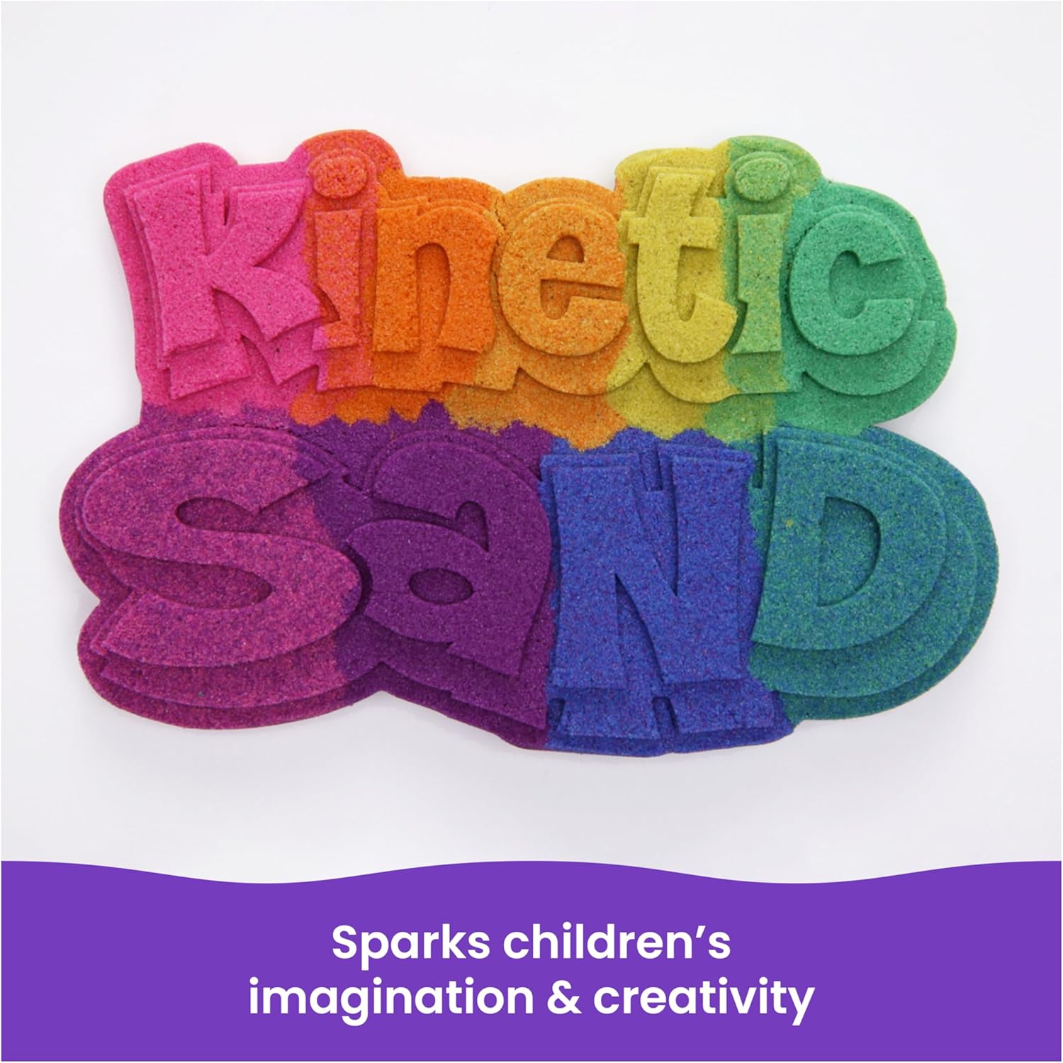 Kinetic Sand 2.5lb Purple Amazon Exclusive, Moldable Sensory Toys, Ages 3+