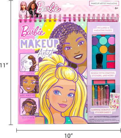 Horizon Group USA Makeup Artist Magazine Kit, Barbie