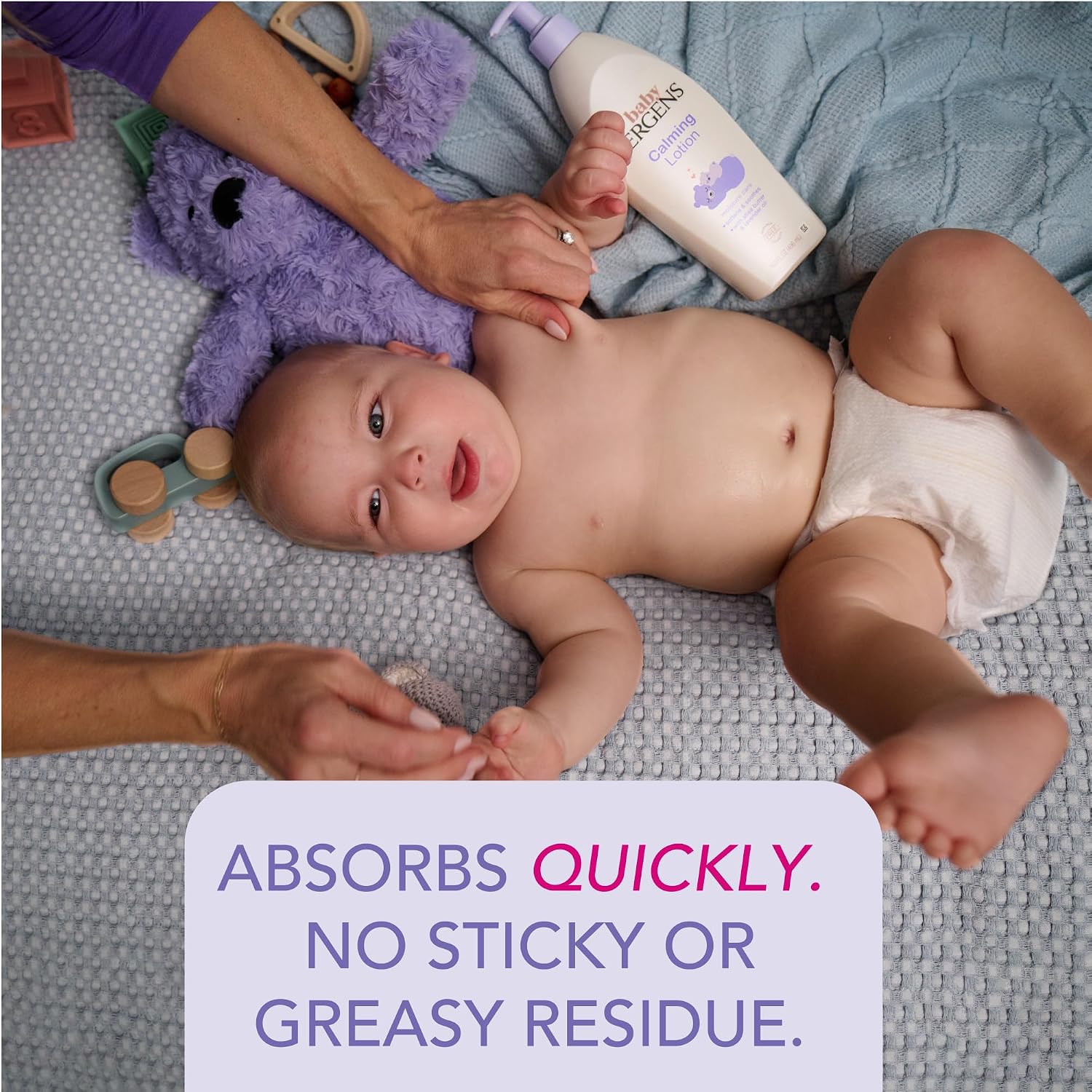 Jergens Baby Calming Lotion With Shea Butter & Lavender Oil, 16.8 Fl Oz