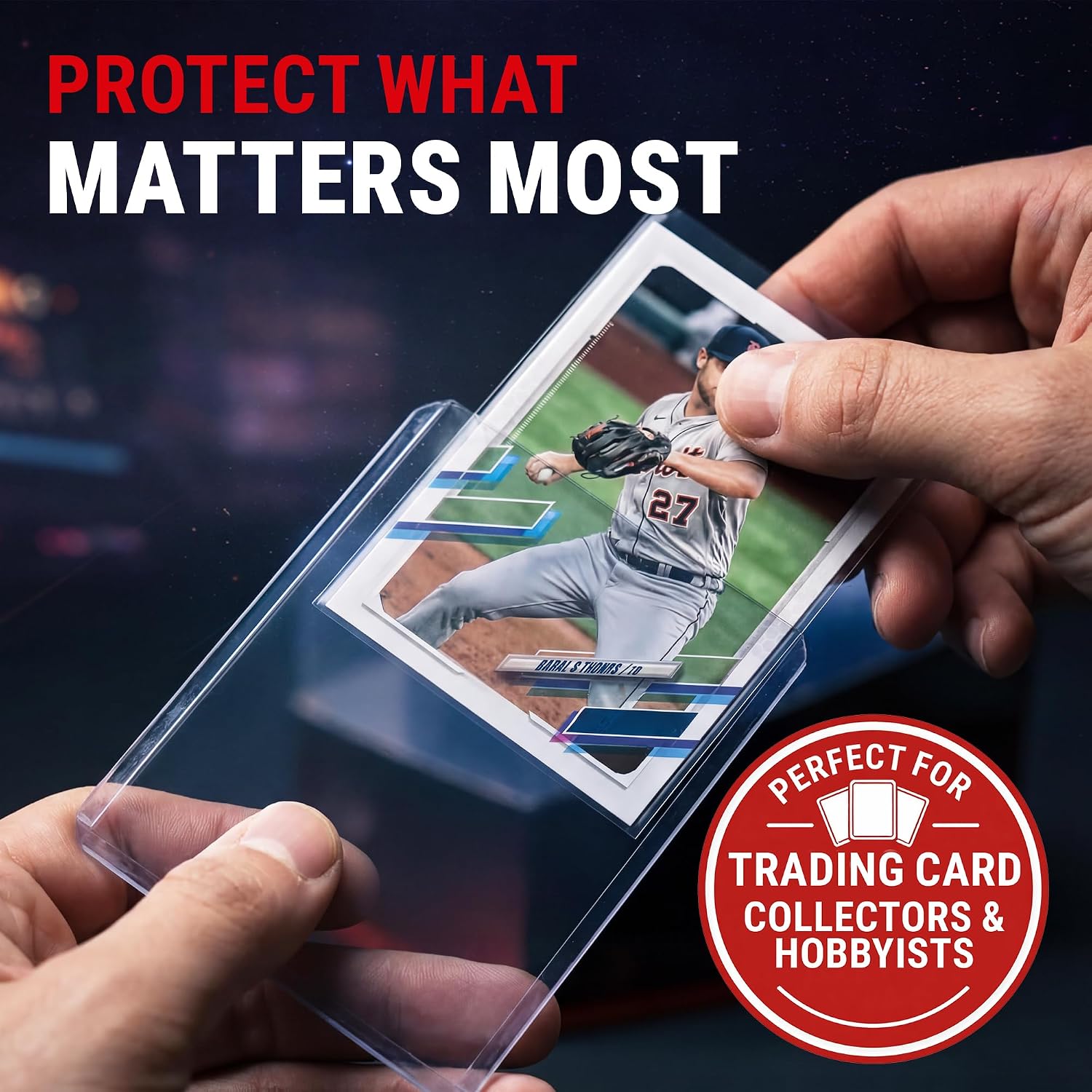 Ultra Pro 3" x 4" Clear Regular Toploaders & Card Sleeves Bundle, 200 Pack