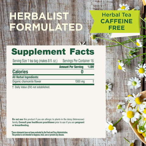 Traditional Medicinals Organic Chamomile, 96 Tea Bags