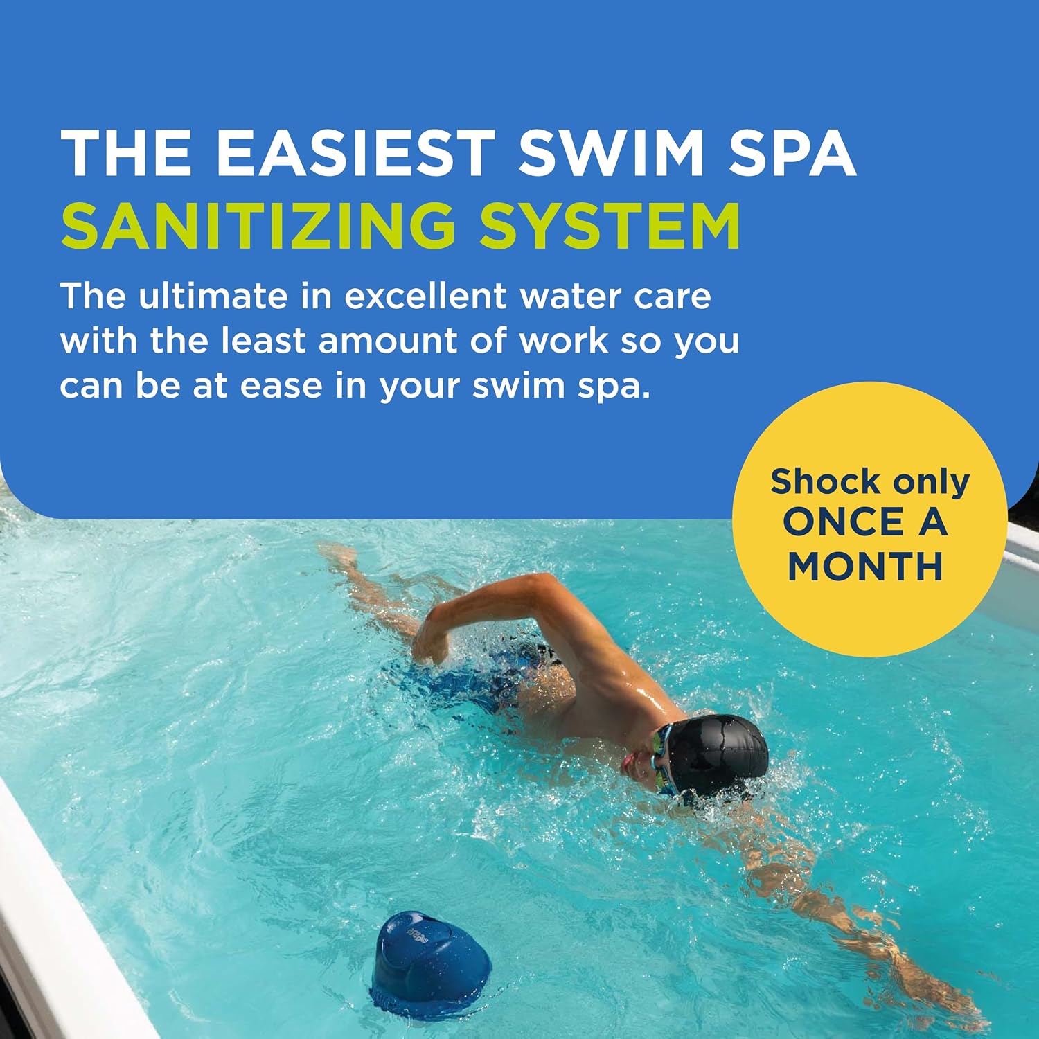 FROG @ease Replacement SmartChlor Cartridges for Swim Spas & Maintain