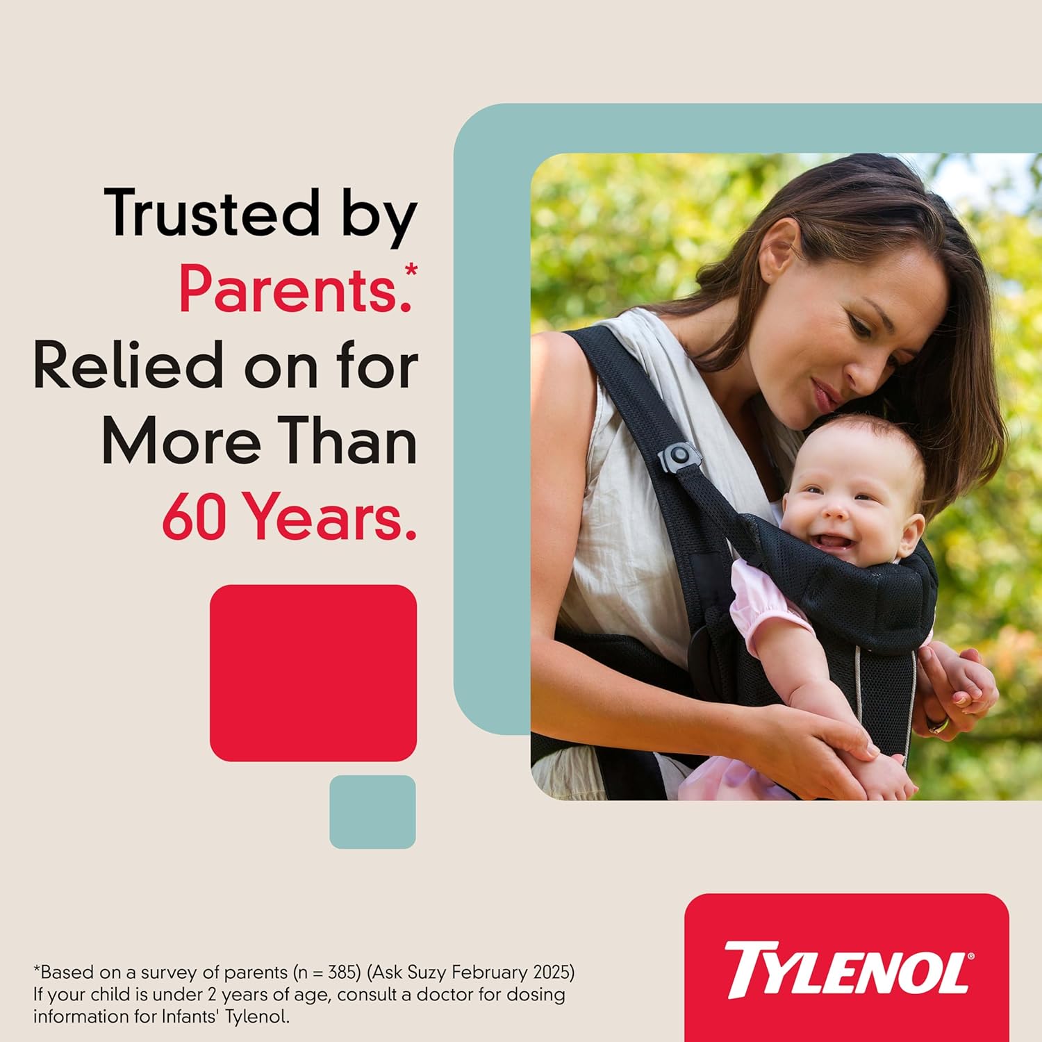 Infants' Tylenol Acetaminophen Oral Suspension, Dye-Free Apple, 2 fl. oz