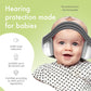 Alpine Muffy Baby Ear Protection for Babies and Toddlers up to 36 Months - CE & ANSI Certified - Noise Reduction Earmuffs - Comfortable Baby Headphones Against Hearing Damage & Improves Sleep - Black