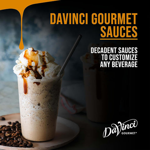 DaVinci Gourmet White Chocolate Sauce, 128 Fluid Ounces (Pack of 1)