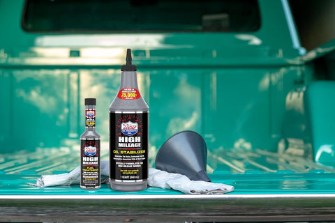 Lucas Oil 10118 High Mileage Oil Stabilizer - 1 Quart (Pack of 12)