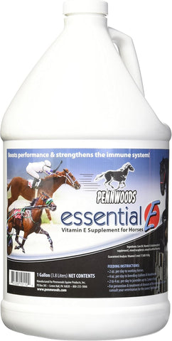 Pennwoods Essential E: Equine Vitamin E Horse Supplement, 1 Gallon