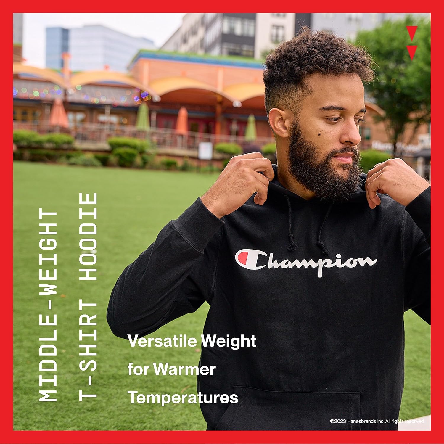 Champion Men's Long Sleeve T-shirt Hoodie (Retired Colors)