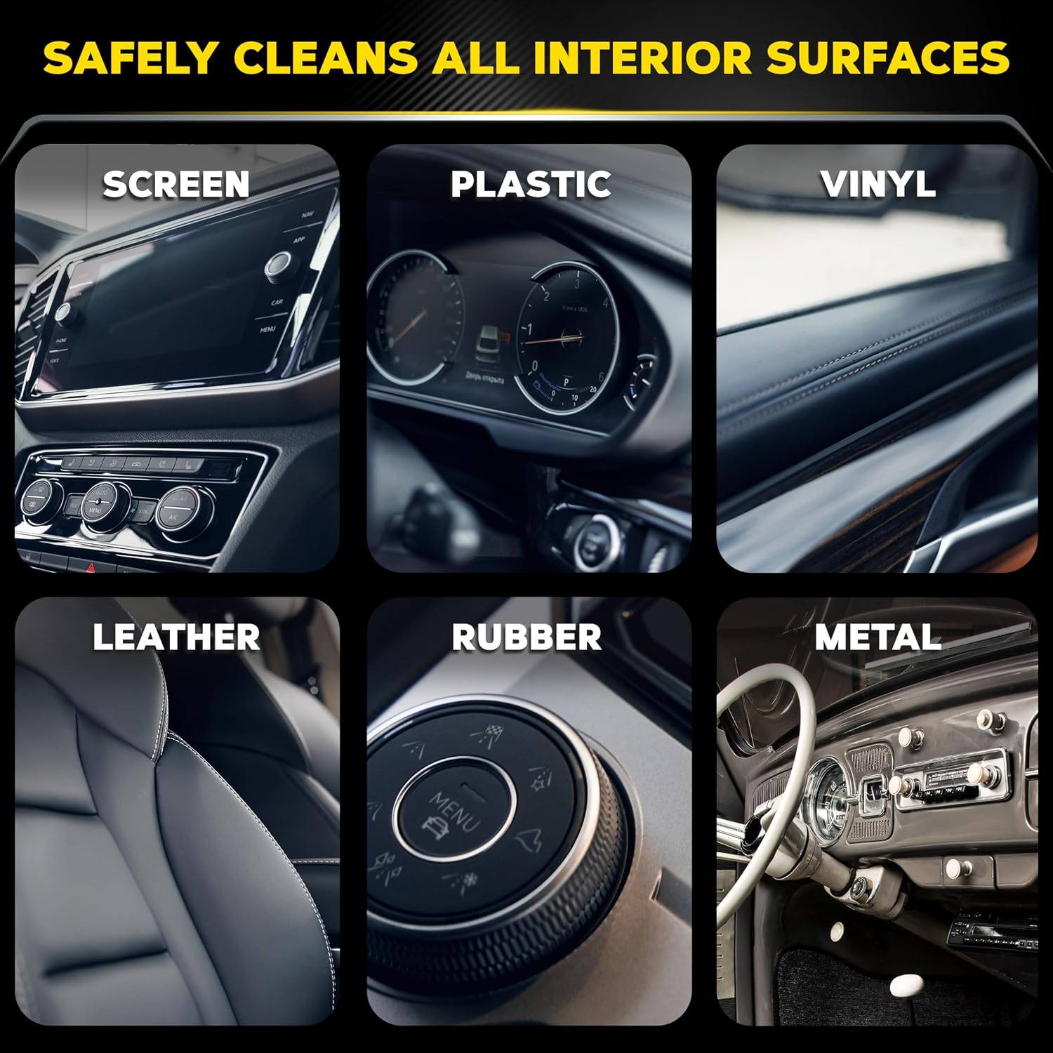 Meguiar's Quik Interior Detailer Cleaner, 24 Oz
