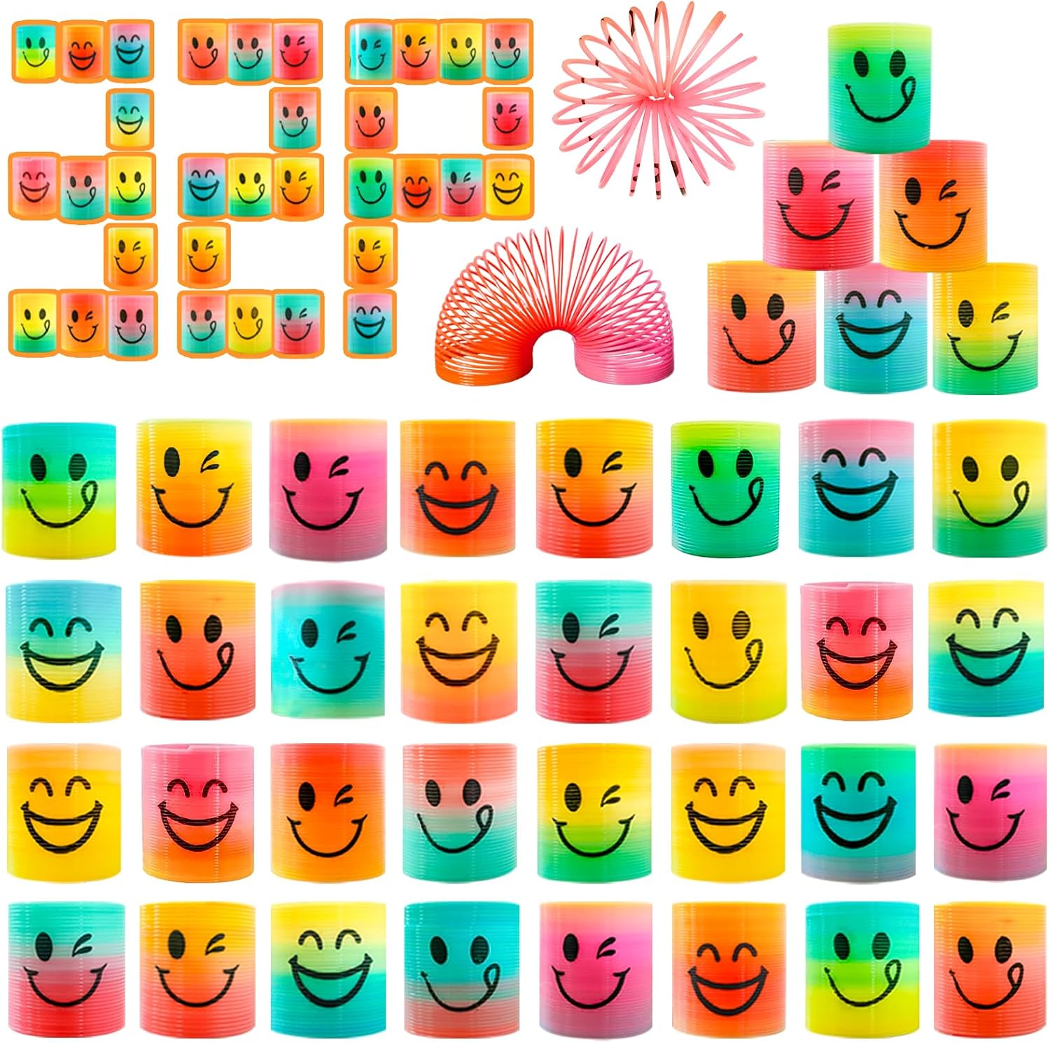 Cocurb 32 PCs Mini Spring Party Favors for Kids 4 to 8
