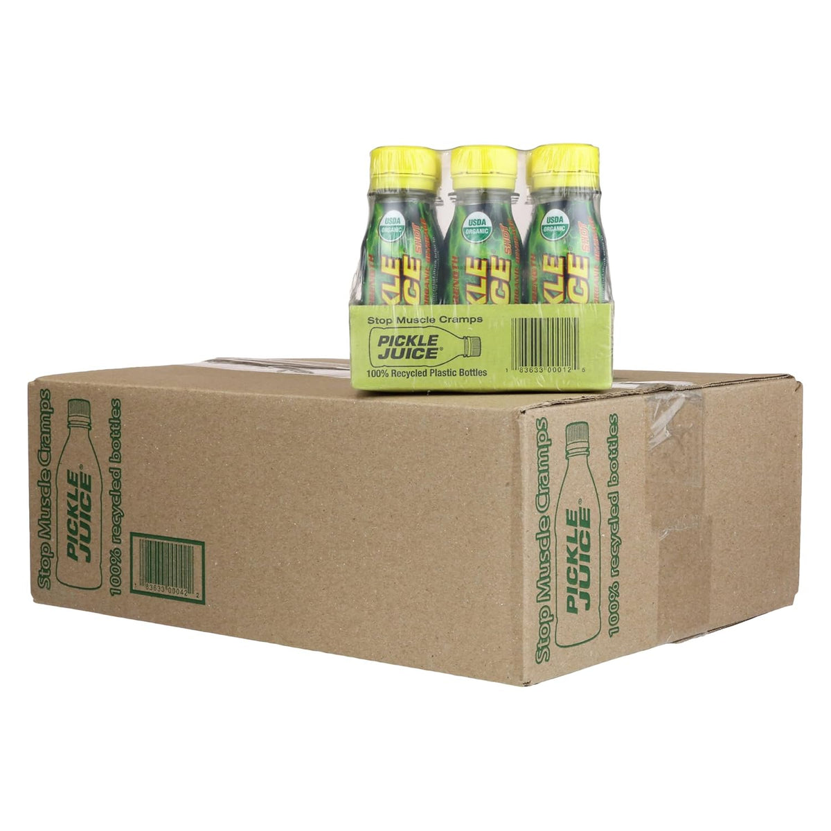Pickle Juice Organic Sports Drink Shots, Extra Strength - 2.5 oz, 48 Pack