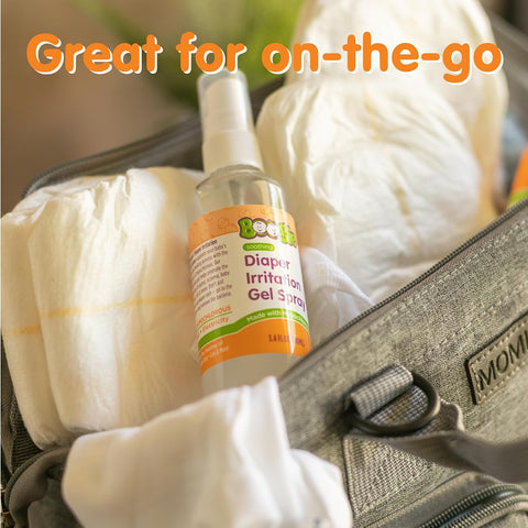 Boogie Diaper Rash Baby Bundle - Rash Spray, Irritation Gel Spray & Paste