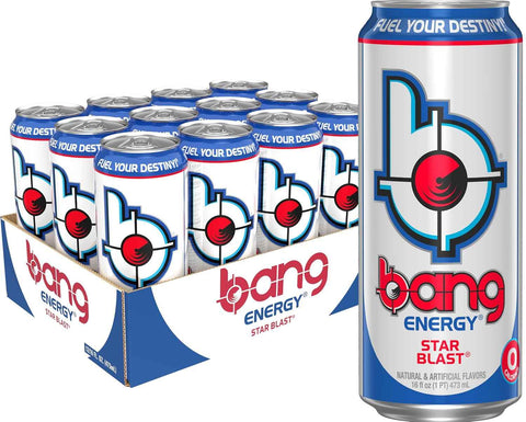 Bang Energy Purple Haze, Sugar-Free Energy Drink, 16-Ounce | Pack of 12