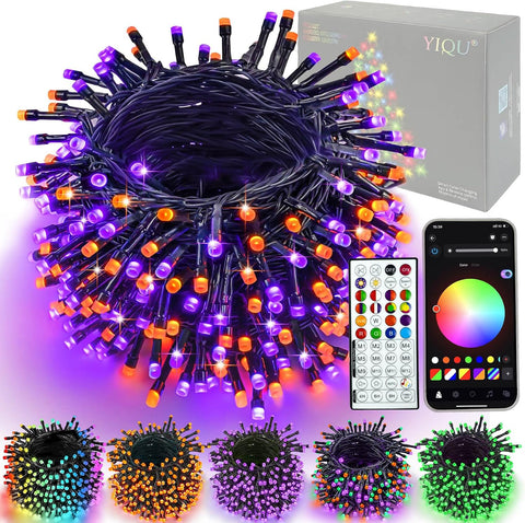 Smart Color Changing Christmas Halloween Tree Light String 79 FT 200 LED