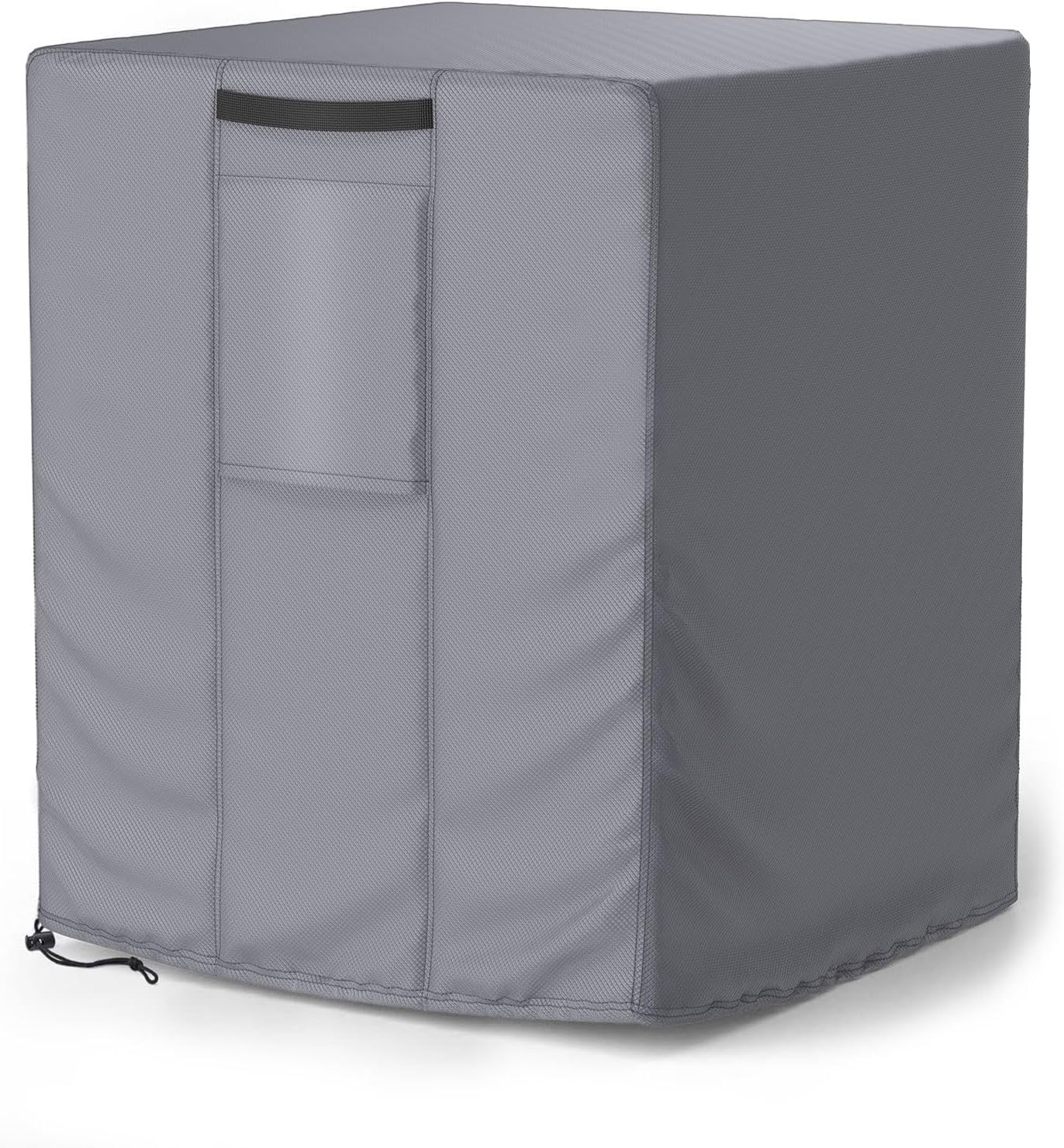 Mrrihand Central Air Conditioner Cover for Outside Units Waterproof Heavy Duty AC Unit for Outdoor Large AC Cover for Winter (30"X30"X32")-Grey