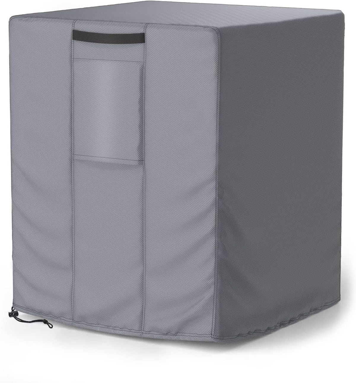 Mrrihand Central Air Conditioner Cover for Outside Units Waterproof Heavy Duty AC Unit for Outdoor Large AC Cover for Winter (30"X30"X32")-Grey