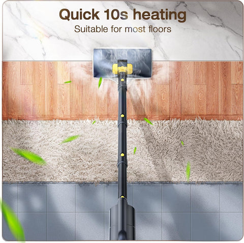10-in-1 Steam Cleaner, Detachable Handheld Steam Mop for Multi-Surface