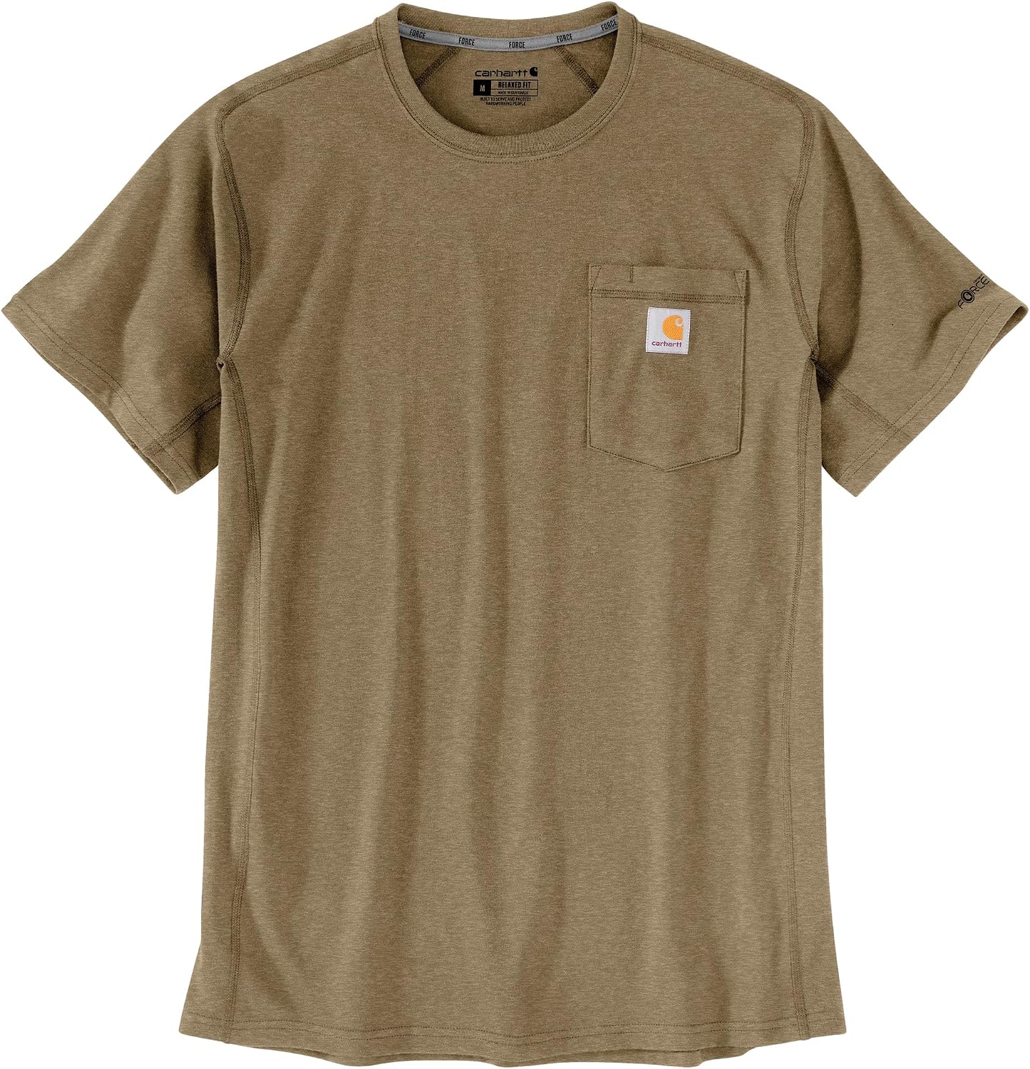 Carhartt Men's Force Relaxed Fit Midweight Short-Sleeve Pocket T-Shirt
