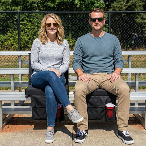 SPORT BEATS Stadium Seats with Back Support for Bleachers