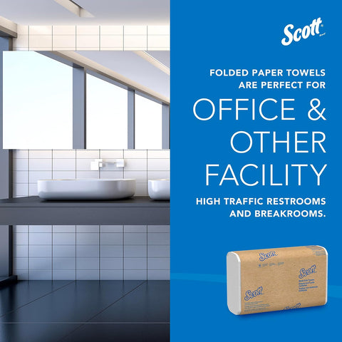 Scott Professional Multifold Paper Towels, Bulk, 16 x 250 Sheets (37490)