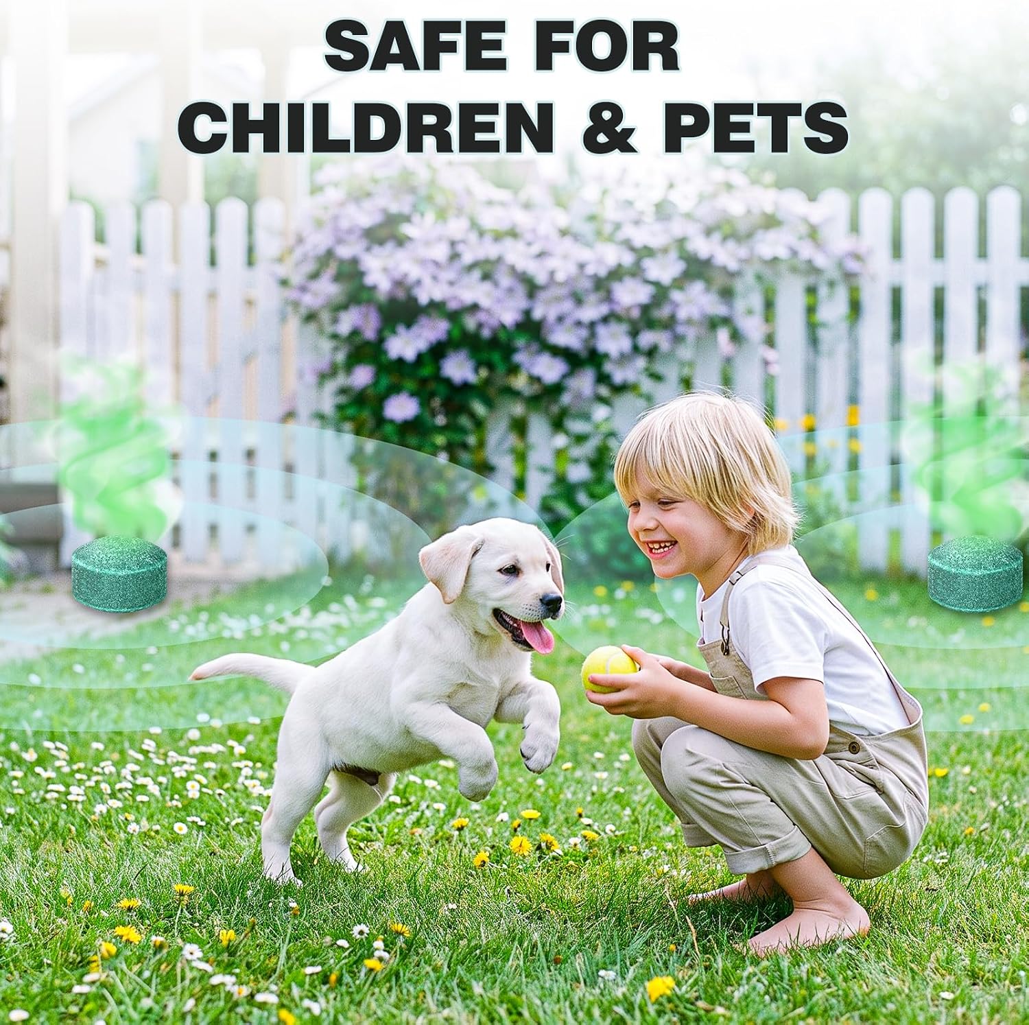 10 Pack Snake Repellent Balls, Outdoor Snakes Repellent for Yard, Peppermint Oil to Repel Snakes, Keep Snake Away from Lawn, Home, Garden, and Vehicle, Indoor and Outdoor Use