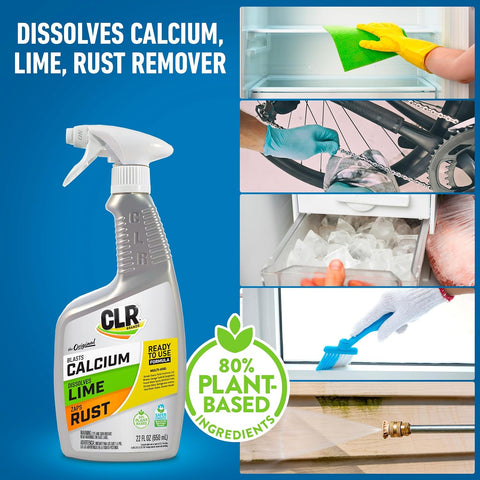 CLR Brands Lime & Rust Remover 22 oz. Spray Bottle,