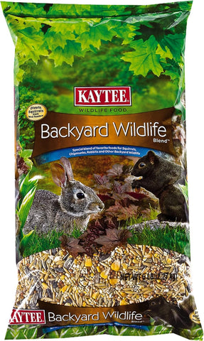 Kaytee Backyard Wildlife Food Blend for Rabbits and Squirrels, 5 Pound