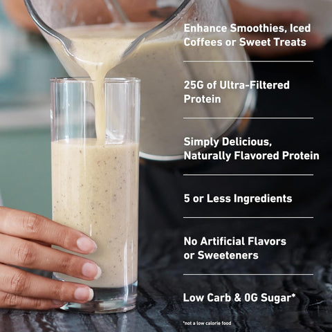 Isopure Low Carb Natural Whey Isolate Protein Powder, Vanilla Bean 3 LB