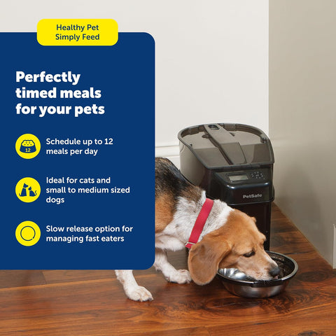 PetSafe Healthy Pet Simply Feed Auto Feeder, Programmable, Holds 24 Cups