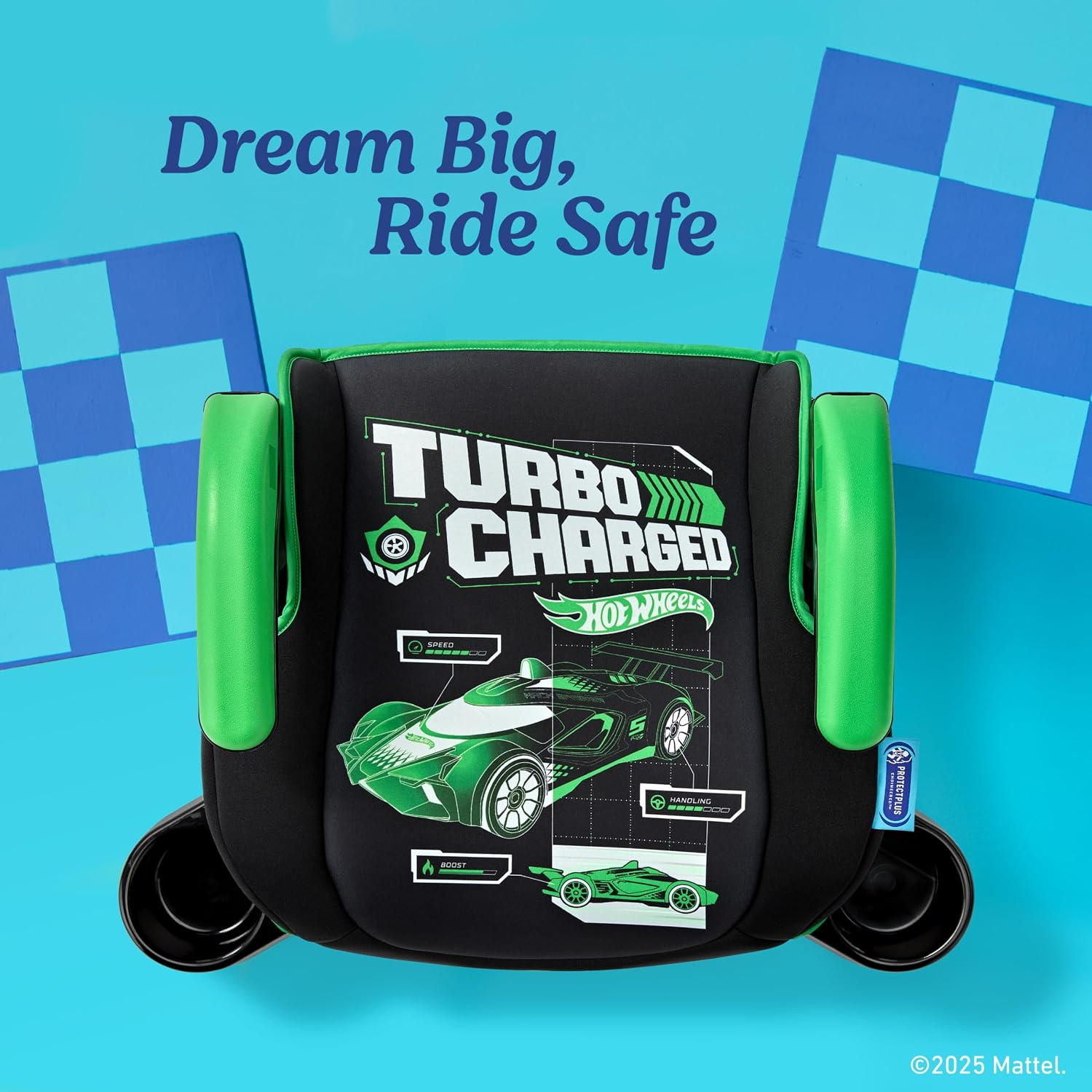 Graco TurboBooster 2.0 Backless Booster Car Seat, Hot Wheels Gamer