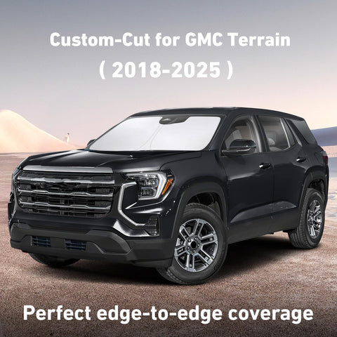 EcoNour Windshield Sunshade Compatible for GMC Terrain 2018-2023 2024 2025