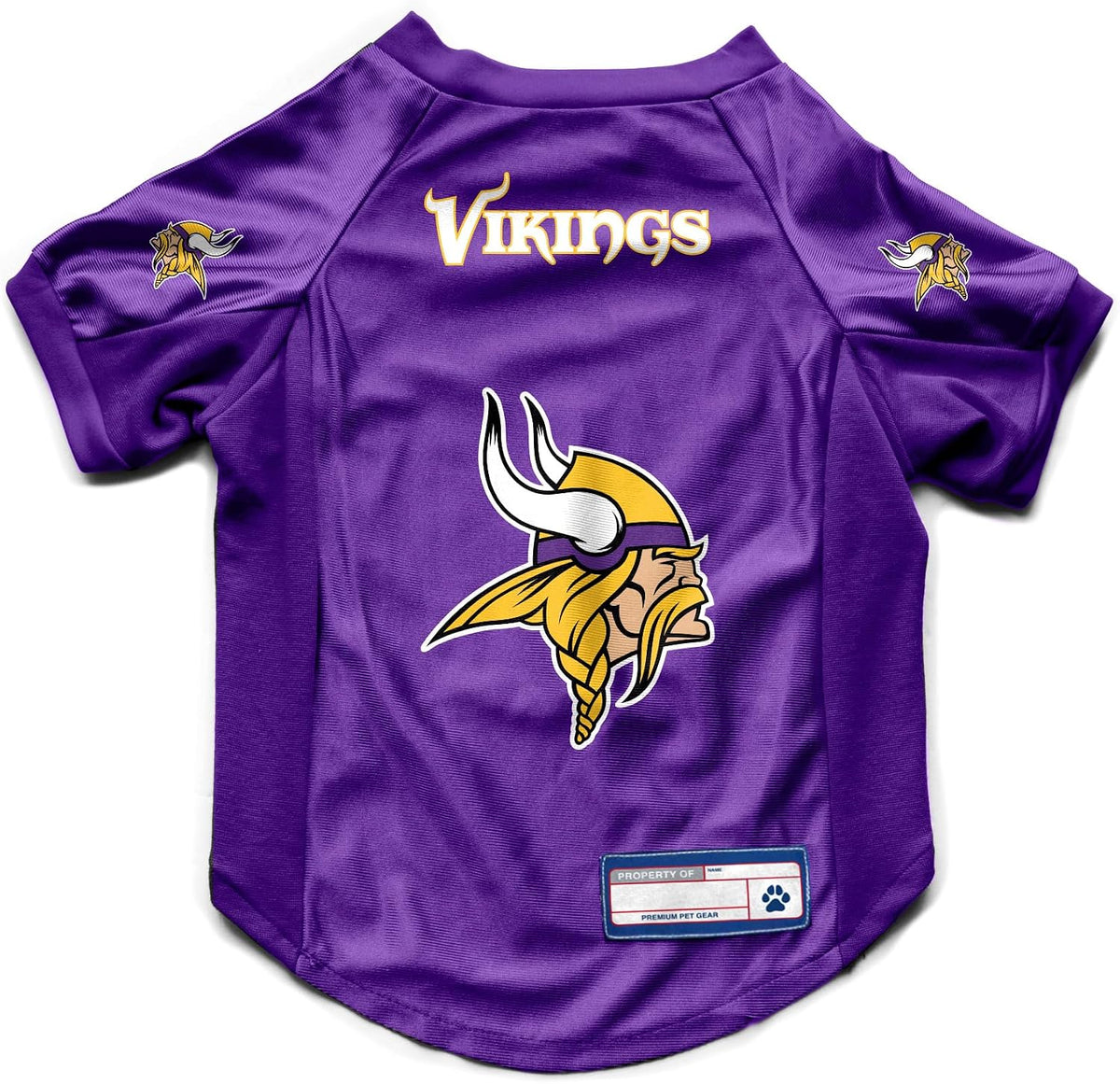 Littlearth NFL Minnesota Vikings Stretch Pet Jersey,X-Small