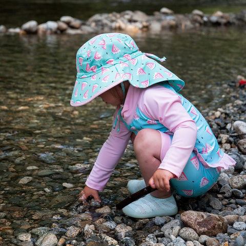 JAN & JUL Girls Adjustable Water Repellent Sun-hat
