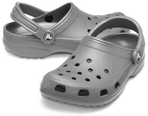 Crocs Unisex-Adult Classic Clogs (Best Sellers), Slate Grey, 9 Men/11 Women