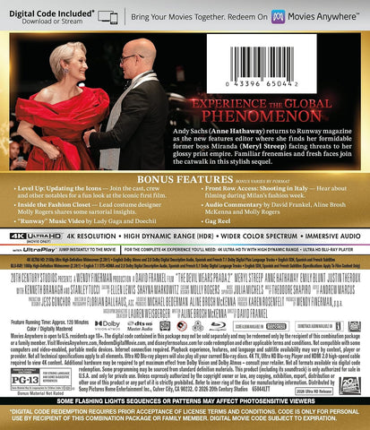 The Devil Wears Prada 2 - 4K UHD/Blu-ray Combo + Digital