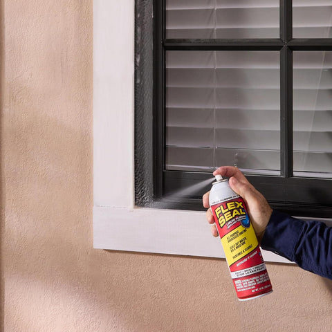 Flex Seal, 14 oz, Clear, Stop Leaks Instantly, Transparent Waterproof Rubber Spray On Sealant Coating, Perfect for Gutters, Wood, RV, Campers, Roof Repair, Skylights, Windows, and More