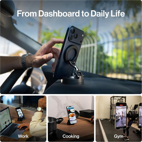 Statik HyperMount (Gen 3) Magnetic Phone Holder, for iPhone and Android