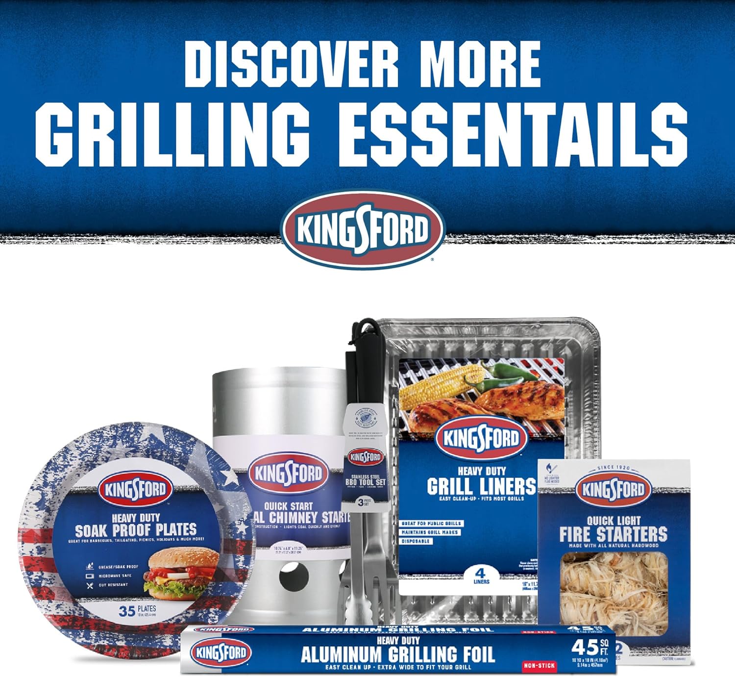 Kingsford Heavy Duty Charcoal Chimney Starter, Large Capacity