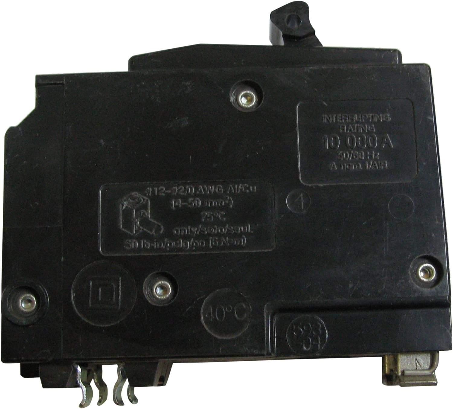 Square D Type QO 2-Pole Molded Case Circuit Breaker 100A QO2100
